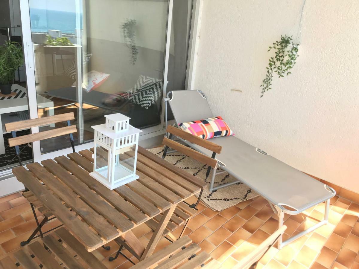 Exceptionnel ! Appartement Vue Imprenable Sur Mer. Carnon-Plage Dış mekan fotoğraf